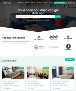 Thiết Kế Web bất động sản 52 Tại Web Biên Hòa